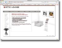 Optic Lounge Website